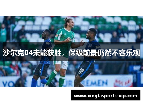 沙尔克04未能获胜，保级前景仍然不容乐观